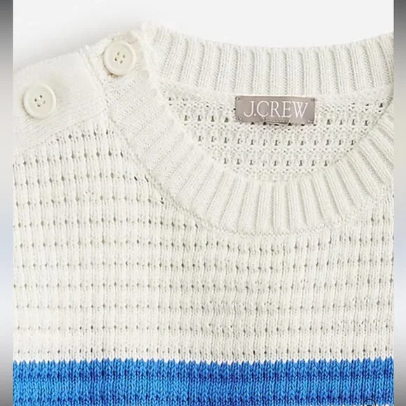 J. Crew Textured Crewneck Sweater - Picture 3 of 3